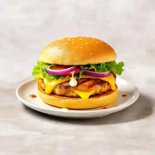 Hamburguesa De Pollo