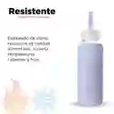 Miniso Botella de Vidrio Con Cobertura de Silicona Morado 300 mL