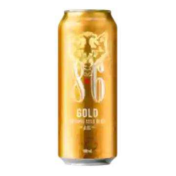 Cerveza 86 Gold Lat 500 ml