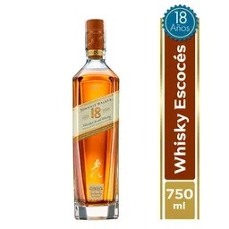 Whisky Johnnie Walker 18 Años 750 mL