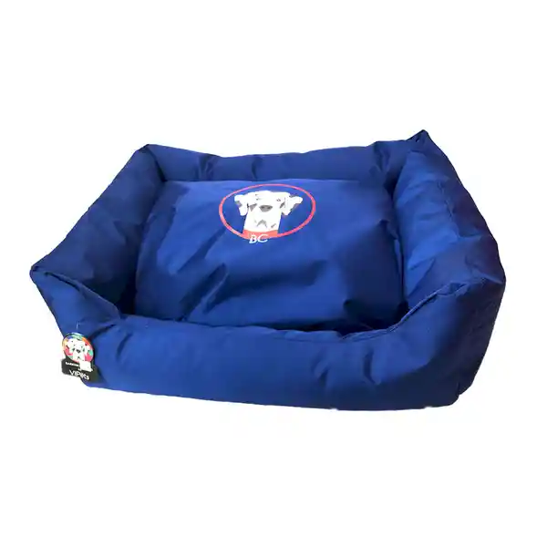 Vipets Cama Para Mascotas Cuadrada Rellena Multicolor M