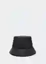 Gorro Dido Negro Talla 99 Mujer Mango