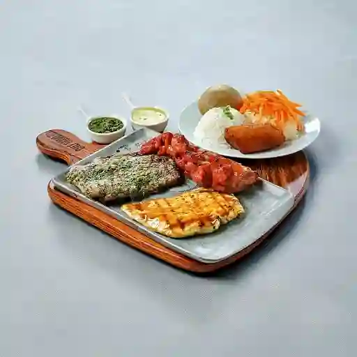 Trio de carnes
