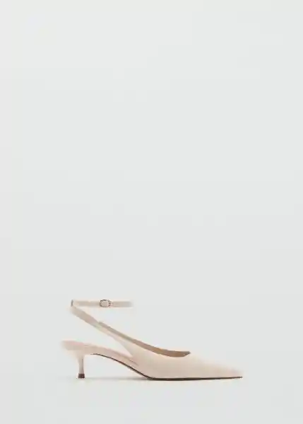Zapatos Tado Beige Talla 36 Mujer Mango