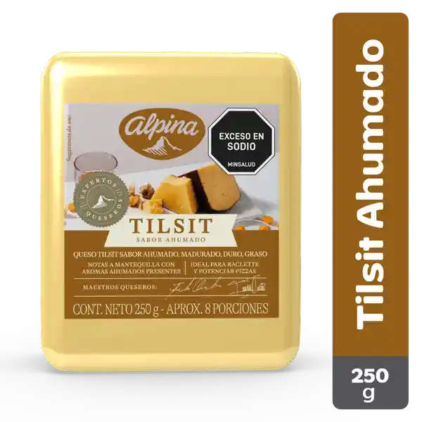 Queso Tilsit Ahumado Cuña 250 g