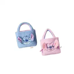 Bolso Tote Doble Vista de Peluche Disney Lilo Stitch Miniso