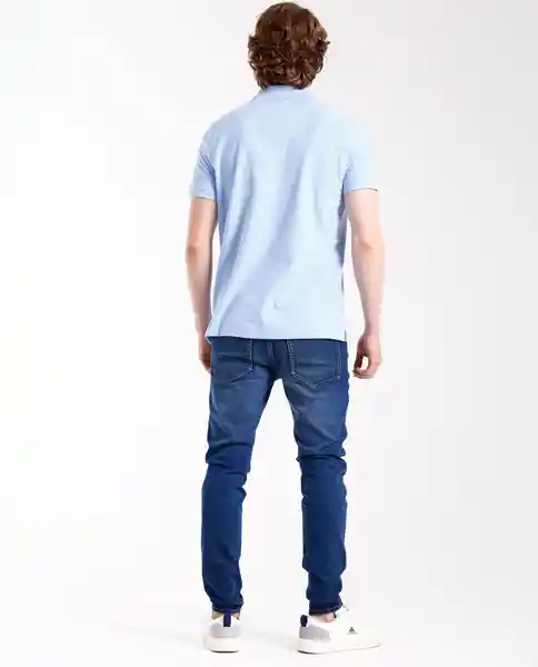 Camisa Polo Azul Cielo Talla L Rifle190e000