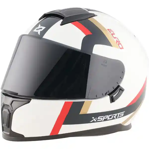 X-Sports Helmets Casco Moto Euro Blanco Talla XL