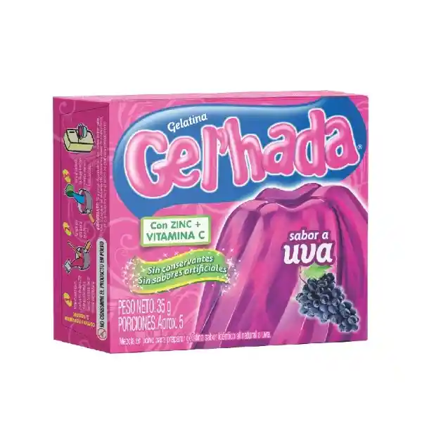 Gel'hada Gelatina Uva