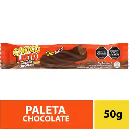 Chocolisto Paleta Helada Sabor a Chocolate