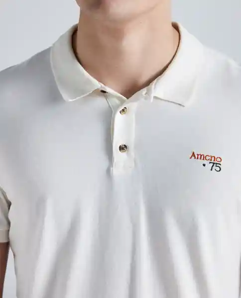  Camiseta Hombre Crudo Talla S 801E003 AMERICANINO 