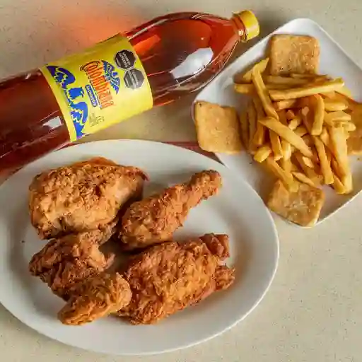 Medio Pollo Broaster en Combo