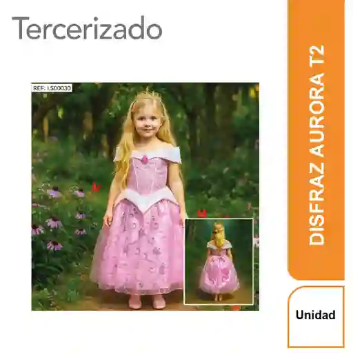 Disfraz Aurora Talla 2