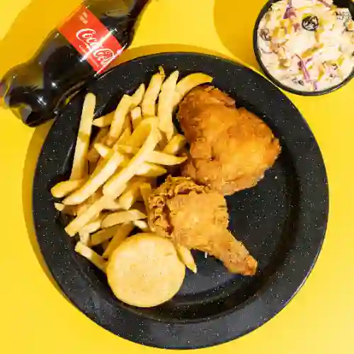 1/4 Pollo Broaster