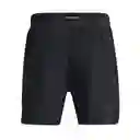 Under Armour Short Launch Elite 7 Hombre Negro Talla SM