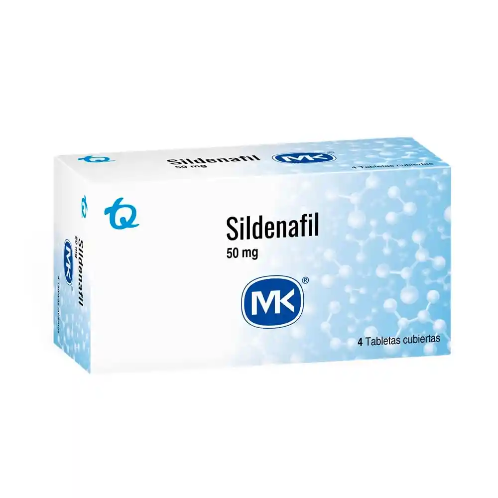 Mk Sildenafil tabletas recubiertas 