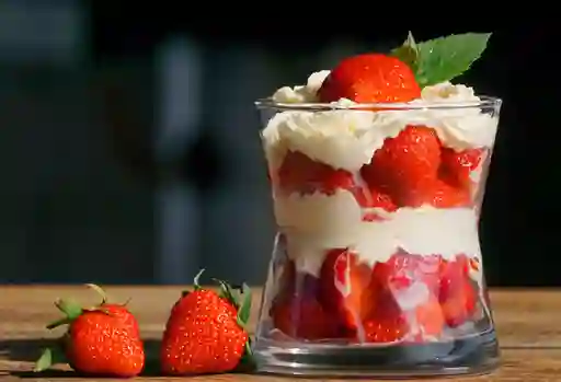 Fresas con Crema