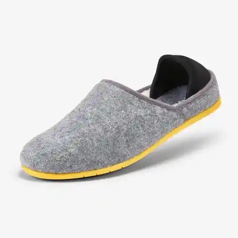 Qaimew Pantuflas Hilounge Gris Claro Amarillo T. 43