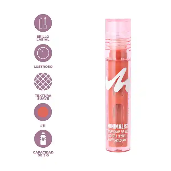 Brillo de Labios Serie Minimalist 11 Miniso