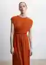 Vestido Mari-A Caldero Talla L Mujer Mango