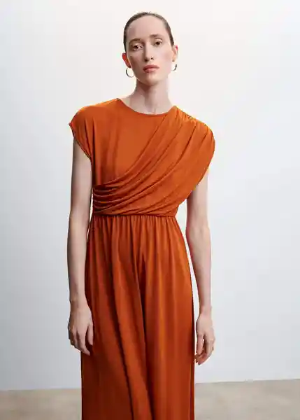 Vestido Mari-A Caldero Talla L Mujer Mango