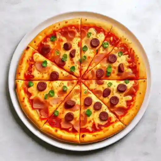 Pizza Cuatro Carne Extralarge