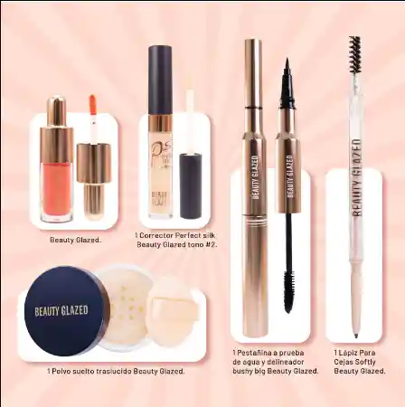 Trendy Beauty Glazed Kit de Mini Favoritos