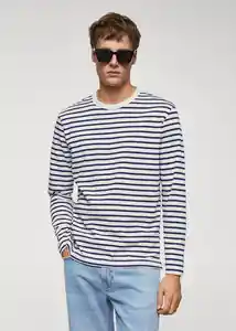 Camiseta Marinier Navy Talla XS Hombre Mango