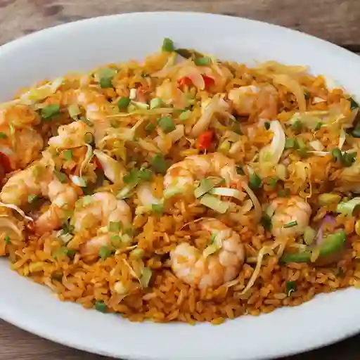 Arroz con Camarones 2 Libras