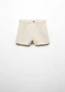 Short Mini Beige Talla 22 Niñas Mango