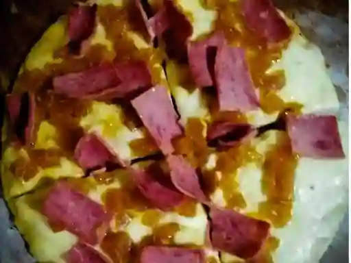 Pizza Hawaiana Personal X 4 Porciones