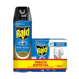 Raid Insecticida Dob. Acción