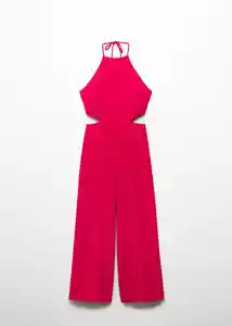 Enterizo Mono Lyny Fucsia Talla XL Mujer Mango