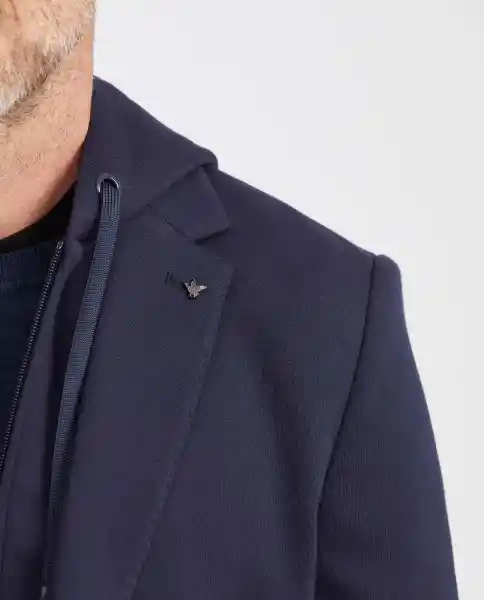 Blazer With Removible Hoo Azul Dark Ultraoscuro S Chevignon
