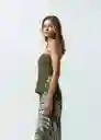 Suéter Tejido Mujer Verde Martini S 482G020 Naf Naf