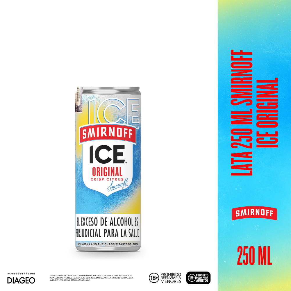 Smirnoff Ice Original coctel listo para tomar lata 250 ml