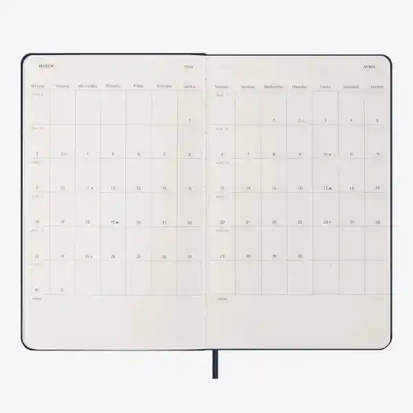 Moleskine Agenda Diaria Azul Grande Sc 2026