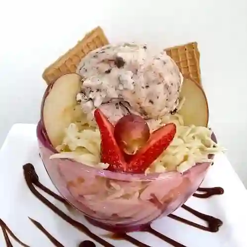 Ensalada Junior con Helado