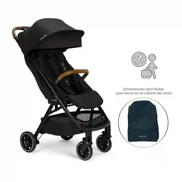 Nuna Coche Para Avion Ultracompacto Travel Color Negro