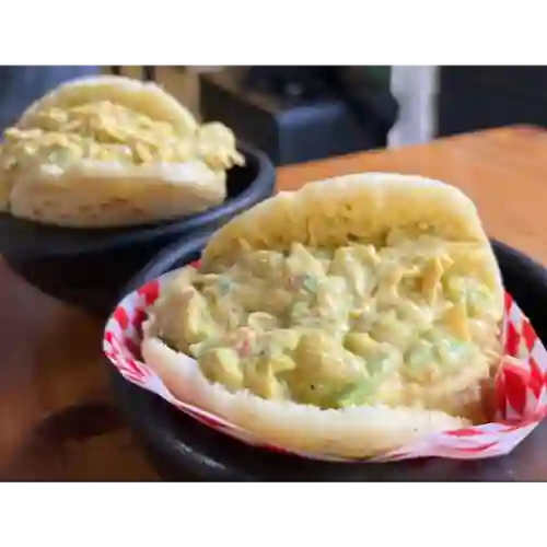 2' Arepas Viva México' Gratinada