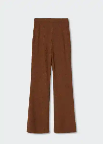 Pantalón Coti Marron Talla 28 Mujer Mango