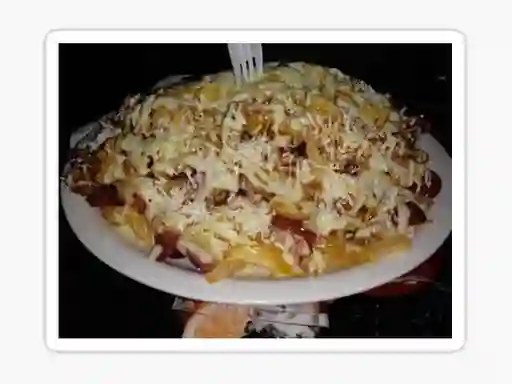 Salchipapa Tipo Desgranado