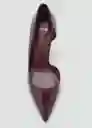 Zapatos Audreyb Burdeos Talla 38 Mujer Mango
