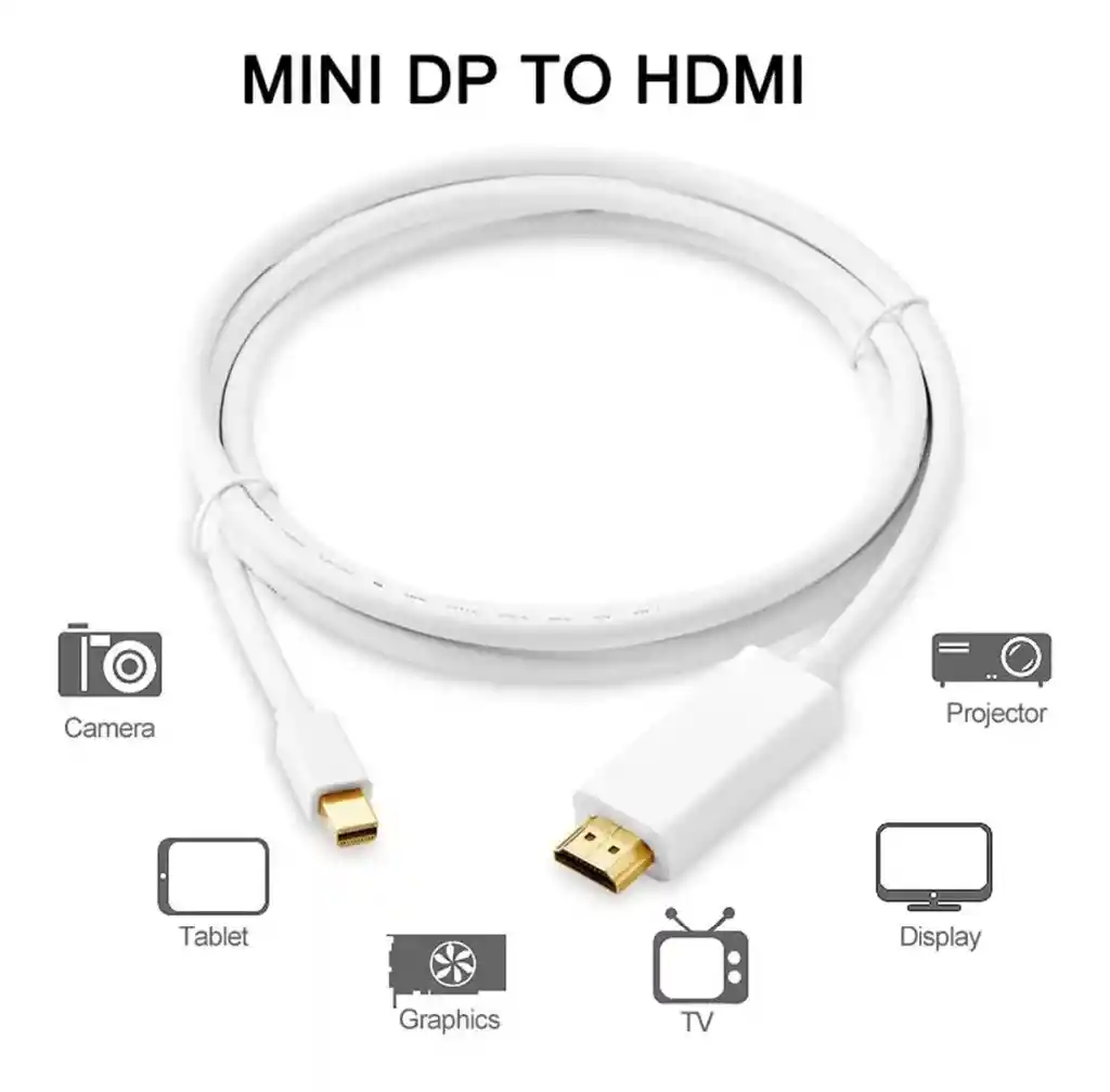 Jaltech Adaptador Mini Displayport Hdmi