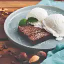 Brownie con Gelato