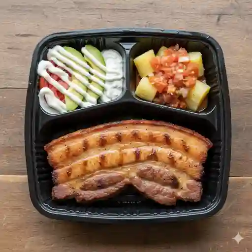 Filete de panceta a la parrilla