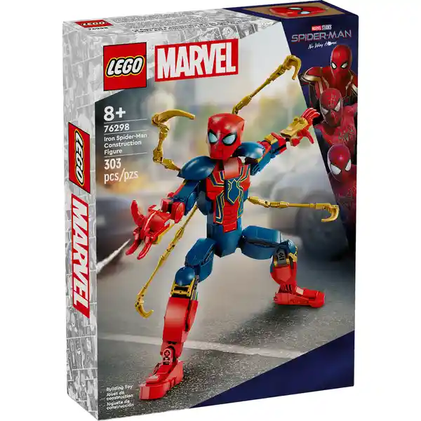 Lego Set de Construcción Figura Para Construir: Iron Spider-man