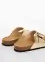 Sandalias Aleg Oro Talla 37 Niñas Mango