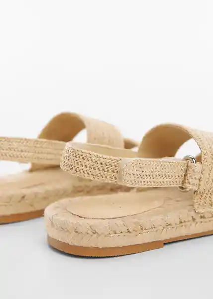 Sandalias Dipa Beige Talla 30 Niñas Mango