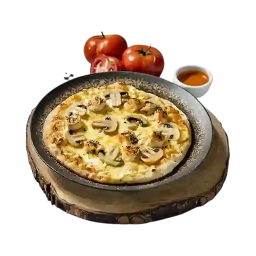 Porción de Pizza Pollo y Champiñón